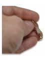 "Elegante Originales Vintage-Roségold 14k 585 Ohrringe ohne Steine" ven107 ven107