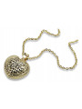 Gold pendant pendant ★ zlotychlopak.pl ★ Gold hallmark 585 333 low price