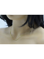 Italian Fox Tail 14K Yellow Gold Chain - Various Length Options cc035y