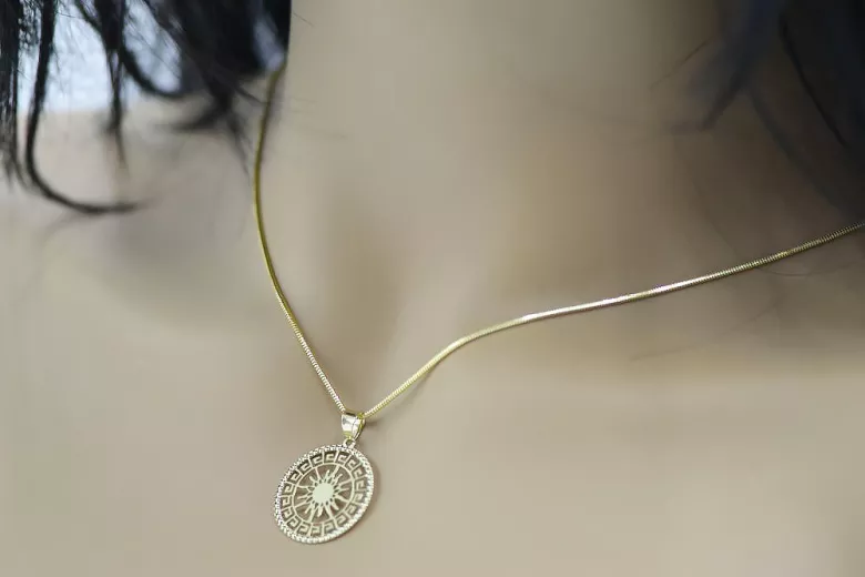 Gold pendant pendant ★ zlotychlopak.pl ★ Gold hallmark 585 333 low price