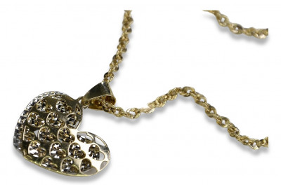 Pandantiv pandantiv de aur ★ zlotychlopak.pl ★ marca Gold 585 333 preț scăzut
