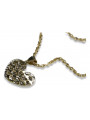 Gold pendant pendant ★ zlotychlopak.pl ★ Gold hallmark 585 333 low price