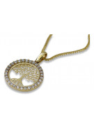 Colgante ★ de oro zlotychlopak.pl ★ Sello de oro 585 333 bajo precio