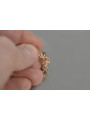 Exquisite No Stones Original Vintage 14K Rose Gold Earrings ven166 ven166