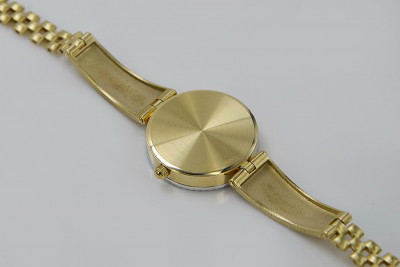 Russian Soviet rose (yellow) gold lady watch cw080
