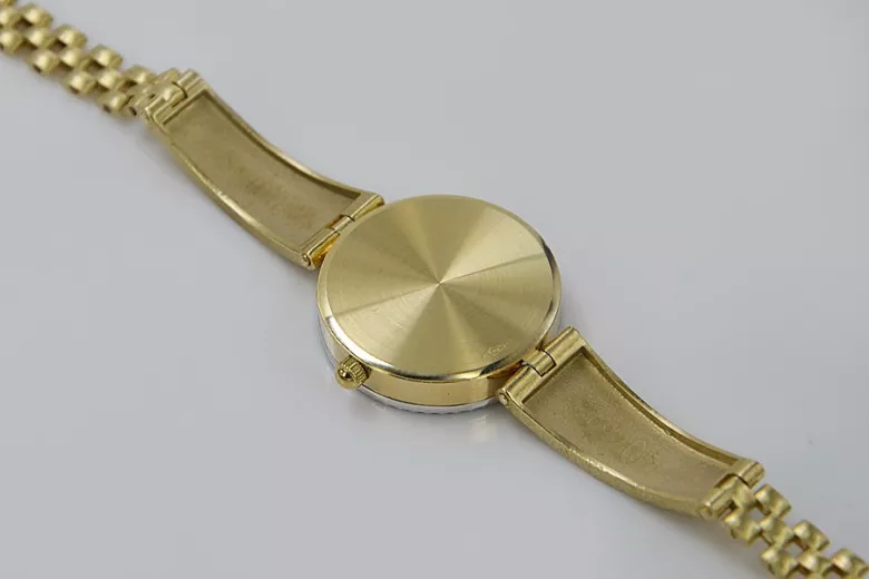 Russian Soviet rose (yellow) gold lady watch cw080