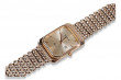 Elegante Vintage Rosé Gold Herrenuhr mit Genfer Armbanduhren mw001r&mbw004r