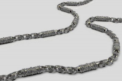 Russian rose soviet gold Bizantina chain