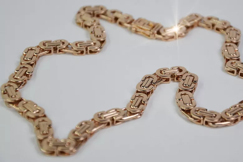 Russian rose soviet gold Bizantina chain