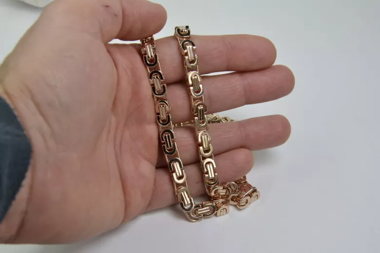 Russian rose soviet gold Bizantina chain