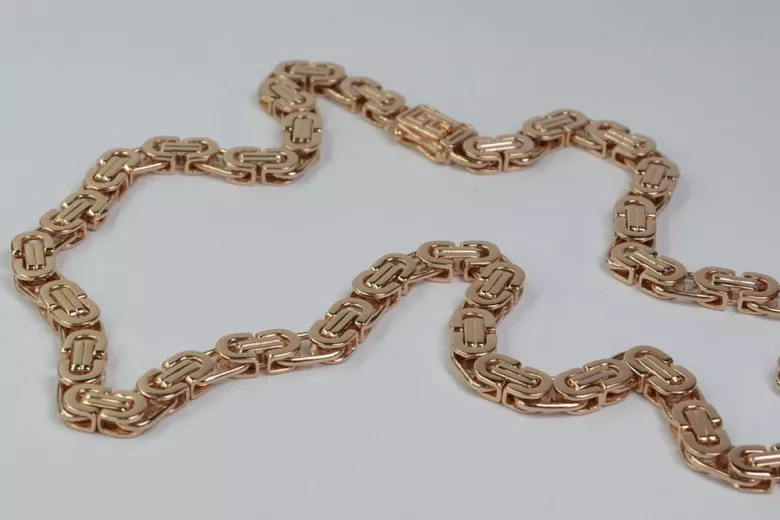 Russian rose soviet gold Bizantina chain