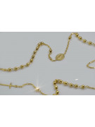 "Dolce Gabbana 14K Yellow Gold Rosary Chain" rcc002y