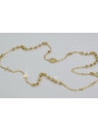 "Dolce Gabbana 14K Yellow Gold Rosary Chain" rcc002y