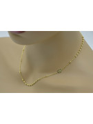 "Dolce Gabbana 14K Yellow Gold Rosary Chain" rcc002y