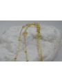 "Dolce Gabbana 14K Yellow Gold Rosary Chain" rcc002y