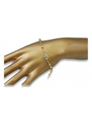 Yellow rose gold rosary bracelet★ russiangold.com ★ Gold 585 333 Low price