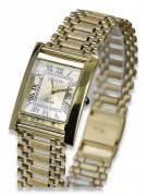 Gold men's watch Geneve ★ zlotychlopak.pl ★ Gold purity 585 333 Low Price!