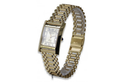 Reloj de Hombre en Oro Italiano Amarillo 14k 585 Geneve mw009y&mwb010y