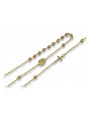 "Dolce Gabbana 14K Yellow Gold Rosary Chain" rcc002y