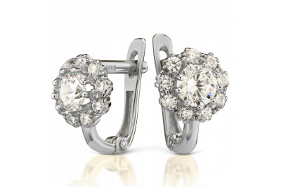 Cercei din aur ★ zlotychlopak.pl ★ probă de aur 585 333 Preț scăzut!