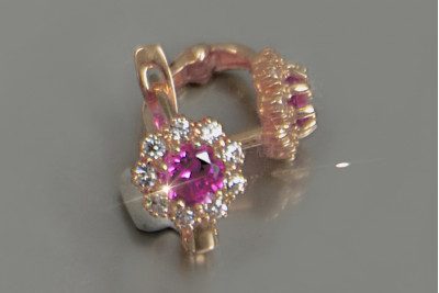 Boucles d’oreilles en or zlotychlopak.pl ★ Échantillon d’or ★ 585 333 Prix bas!