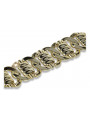 Bracelet ★ en or rose jaune russiangold.com ★ Or 585 333 Prix bas