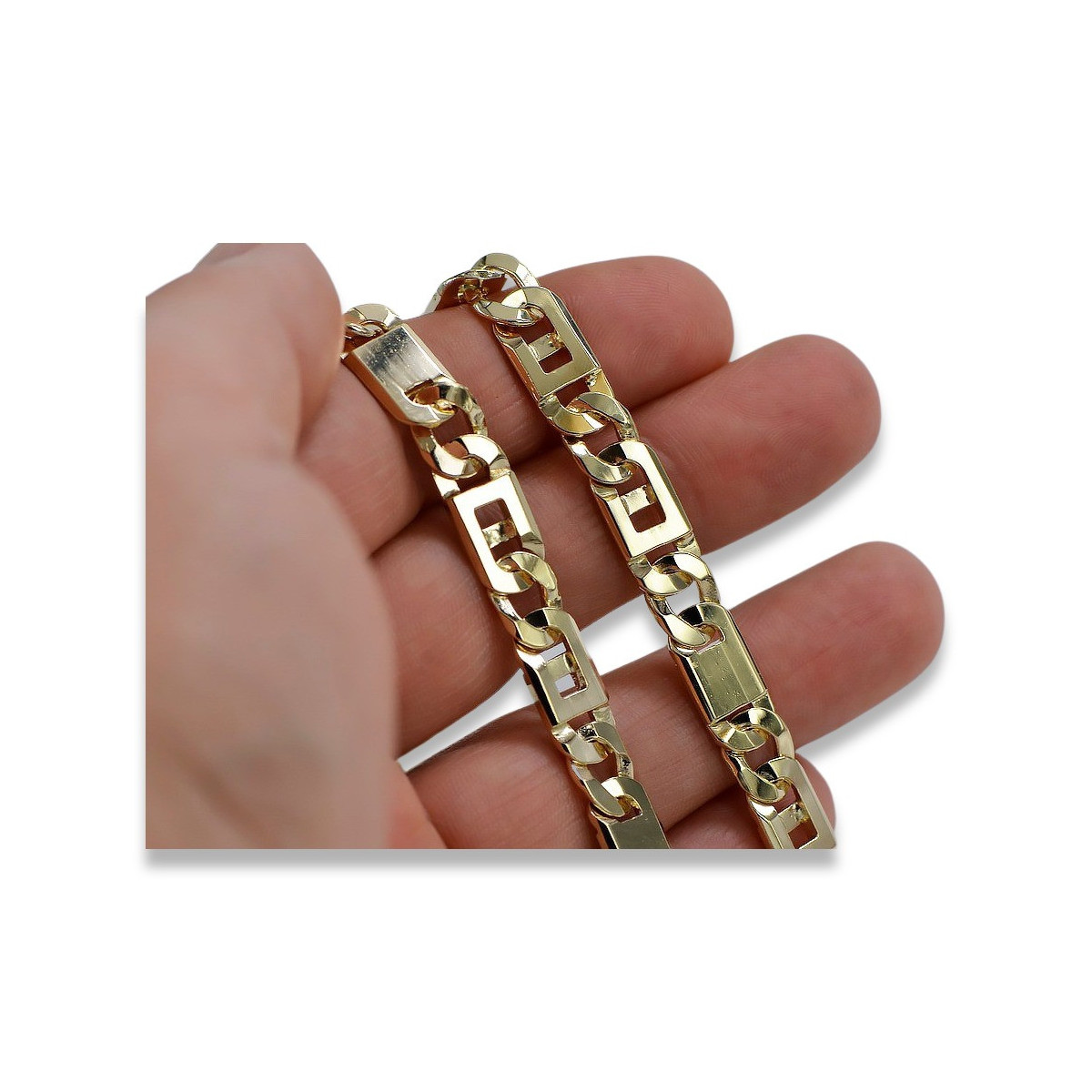 Bracelet ★ en or rose jaune russiangold.com ★ Or 585 333 Prix bas