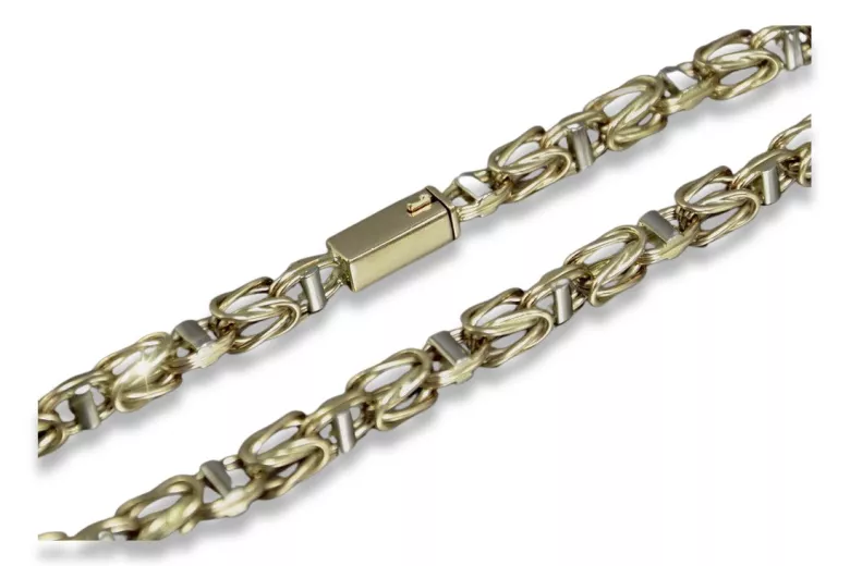 Italian Vintage Rose Gold Chain Collection - 14K Yellow Gold cc026