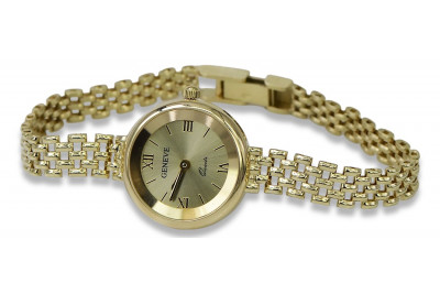 14K Yellow Gold Diamond Lady's Watch lw082y