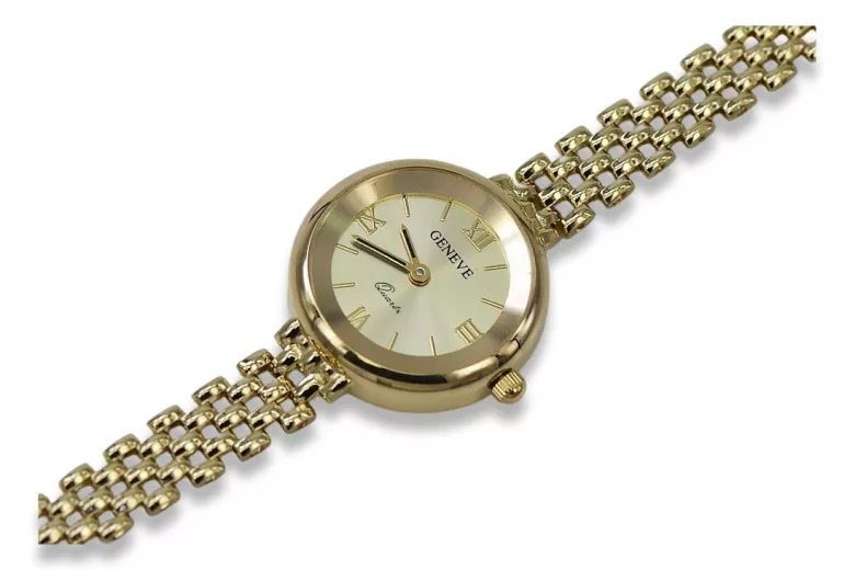 Gold ladies watch ★ zlotychlopak.pl ★ Gold purity 585 333 Low price!