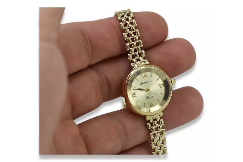 Gold ladies watch ★ zlotychlopak.pl ★ Gold purity 585 333 Low price!