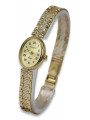 Reloj ★ de oro para damas zlotychlopak.pl Pureza de oro 585 333 ¡★ Precio bajo!