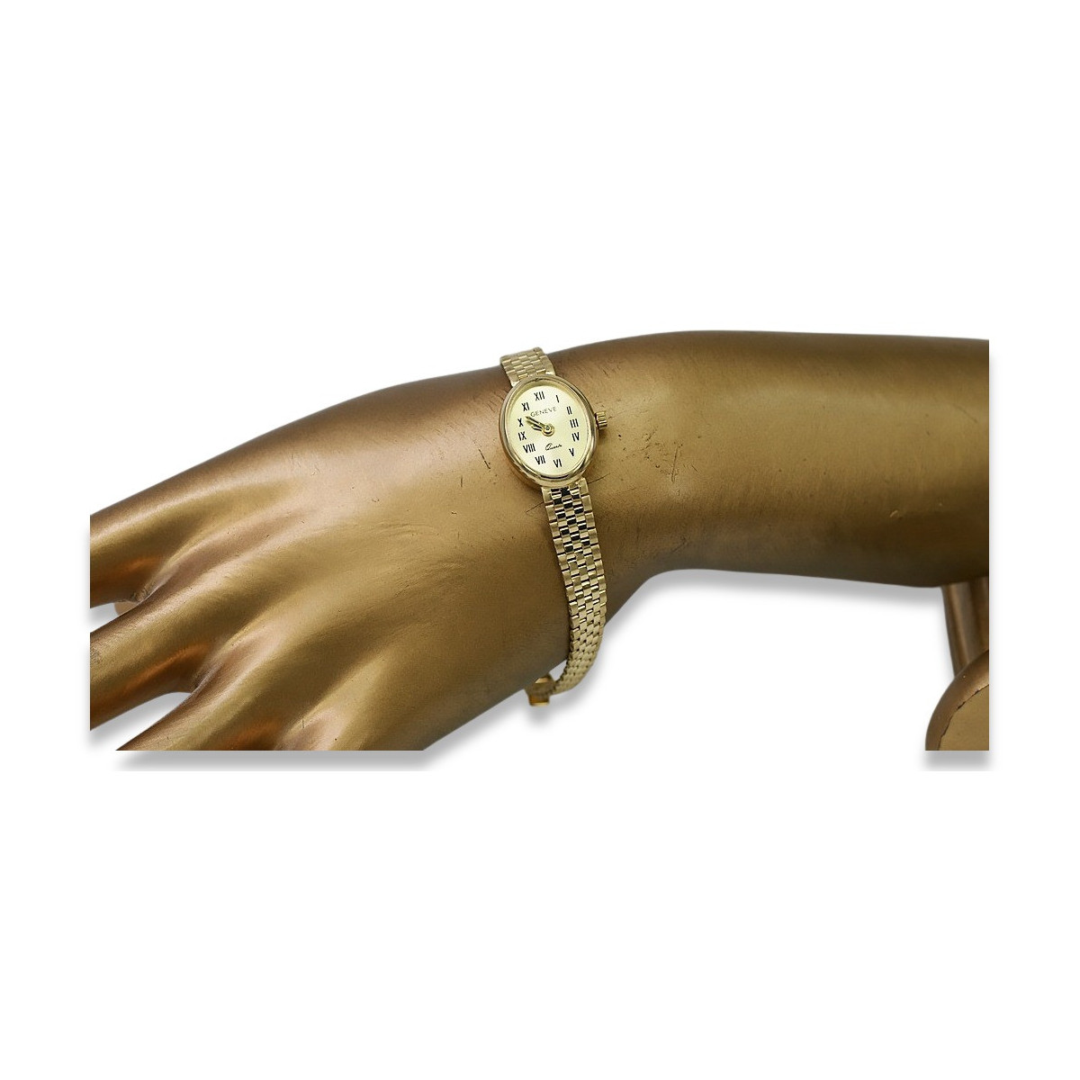 Gold ladies watch ★ zlotychlopak.pl ★ Gold purity 585 333 Low price!