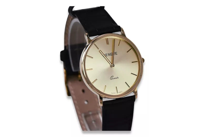 Montre homme en or Genève ★ zlotychlopak.pl ★ Pureté de l’or 585 333 Prix bas!