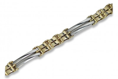 Bracelet ★ en or rose jaune russiangold.com ★ Or 585 333 Prix bas