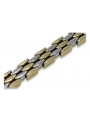 Yellow rose gold bracelet ★ russiangold.com ★ Gold 585 333 Low price