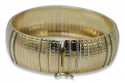 Bracelet Jonc en Or Jaune 14K, 20 mètres cb162yw