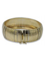 Brazalete de oro blanco amarillo de 14k con 20 piedras preciosas. cb162yw