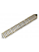 Bracelet en or jaune italien 14 carats cb105yw