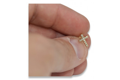 Pendientes de oro zlotychlopak.pl Muestra de ★ oro 585 333 ¡★ Precio bajo!