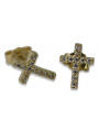 Pendientes de oro zlotychlopak.pl Muestra de ★ oro 585 333 ¡★ Precio bajo!