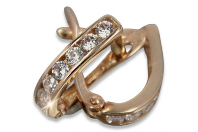 Pendientes de oro zlotychlopak.pl Muestra de ★ oro 585 333 ¡★ Precio bajo!