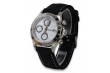 Montre-bracelet pour homme en or blanc 14 carats Genève mw041w