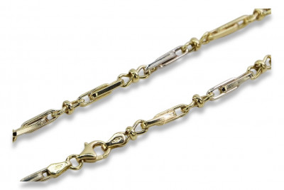 Italian 14K Yellow Gold Chain Necklace cc063yw