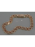 Vintage Rose 14K Gold Garibaldi Bismark Chain - 14K Rose Gold cb005r