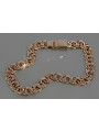 Vintage Rose 14K Gold Garibaldi Bismark Chain - 14K Rose Gold cb005r