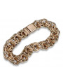 Vintage Rose 14K Gold Garibaldi Bismark Chain - 14K Rose Gold cb005r