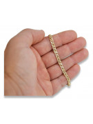 Yellow rose gold bracelet ★ russiangold.com ★ Gold 585 333 Low price