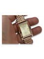 Gold men's watch Geneve ★ zlotychlopak.pl ★ Gold purity 585 333 Low Price!