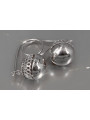 Aretes Vintage de Plata de Ley 925, Sin piedras ven122s